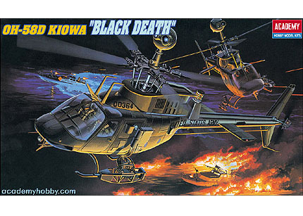 1/35 OH-58D KIOWA BLACK DEATH