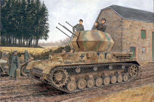 1/35 Sd. Kfz. 161/4 2cm Flackpanzer IV Wirbelwind