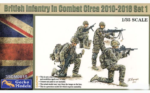 1/35 British Infantry In Combat Circa ‪2010-2016