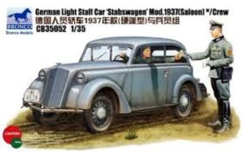 1/35 German Light Staff Car ‘Stabswagen’ Mod.1937(Saloon) w/crew
