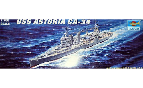 1/700 USS Astoria CA-34 1942