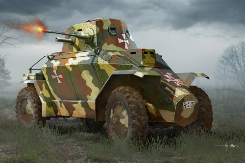 HB83866 1/35 Hungarian 39M CSABA Armored Car