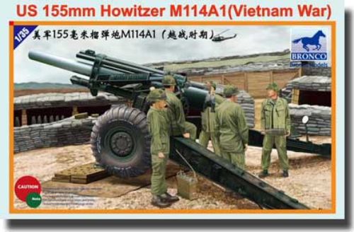 CB35102 1/35 US 155mm Howitzer M114A1(Vietnam War)