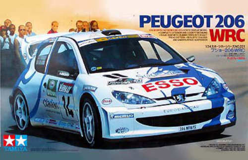TA24221 1/24 PEUGEOT 206 WRC