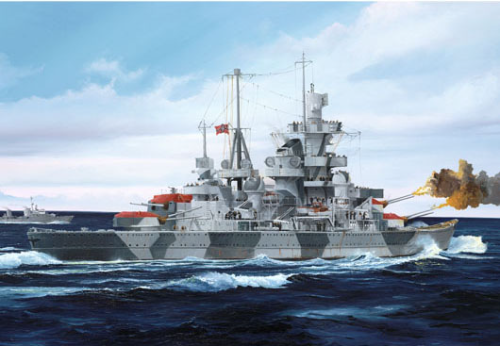 5776 1/700 German Cruiser Admiral Hipper 1941