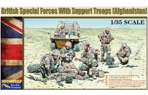 35GM0023 1/35 British Special Forces W/Support Troops