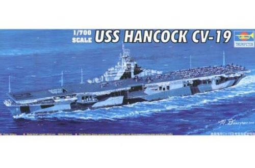 TRU05737 1/700 USN Aircraft Carrier Hancock CV-19