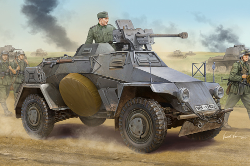 HB83813 1/35 German Le.Pz.Sp.Wg (Sd.Kfz.221) Leichter Panzerspahwagen-Earl