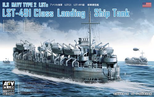 SE73519 1/350 LST-491 Class Landing Ship Tank
