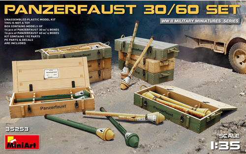 MI35253 1/35 panzerfaust 30/60 SET