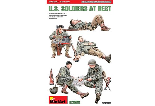 MI35318 1/35 U.S. Soldiers at Rest. Special Edition