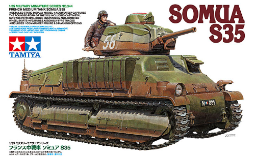 TA35344 1/35 French Medium Tank Somua S35