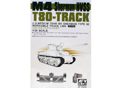 AFV35032 1/35 M4 Sherman T80 Track (Workable)