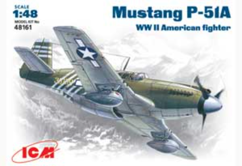 1/48 Mustang P-51A WWII USAF fighter