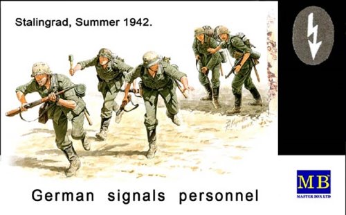 MB3540 1/35 German signals personnel, Stalingrad, Summer 1942
