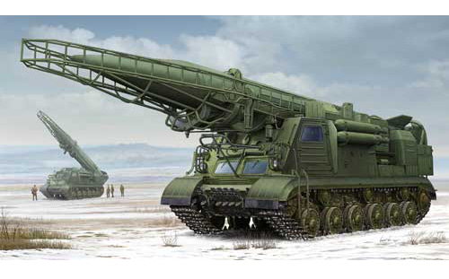 TRU01024 1/35 Soviet 2P19 Launcher w/R-17 Missile of 8K14 Missile Complex