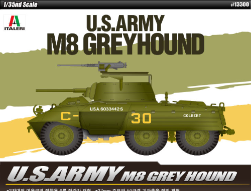 A13300 1/35 U.S.ARMY M8 GREYHOUND