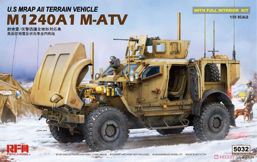 RFM5032 1/35 US M1240A1 M-ATV (MRAP) w/Full Interior