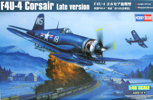 HB80387 1/48 F4U-4 Corsair Late version