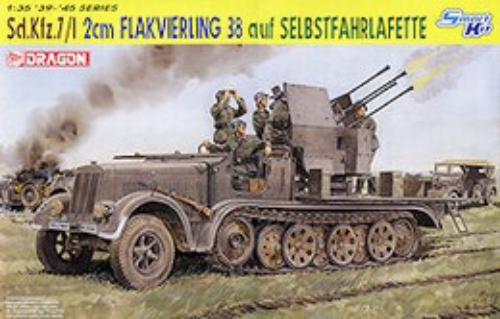 DR6525 1/35 German Army Sd.Kfz.7/1 2cm Flakvierling 38 (Magic Track)