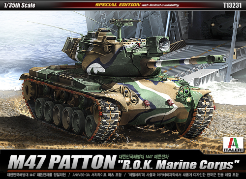 A13231 1/35 M47 PATTON R.O.K. Marine Corps