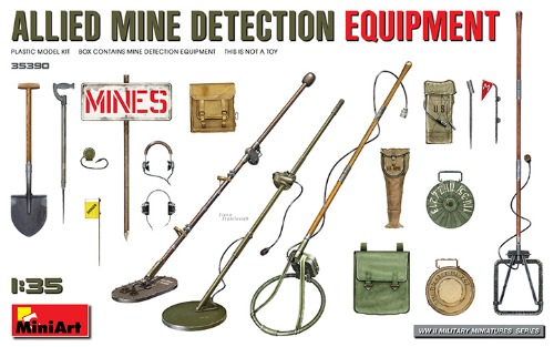 MI35390 1/35 Allied Mine Detection Equipment