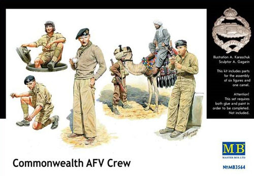 MB3564 1/35 Commonwealth AFV Crew