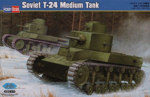HB82493 1/35 Soviet T-24 Medium Tank
