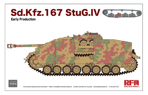 RM5060 1/35 Sd.Kfz.167 StuG IV Early Production w/Workable Track Links