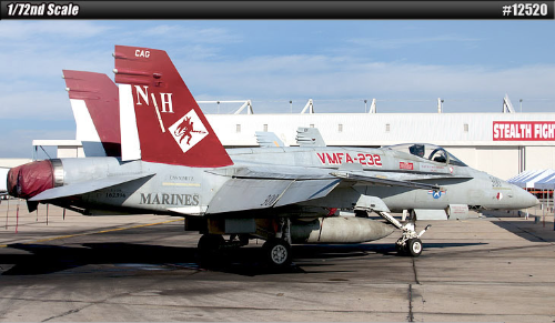 A12520 1/72 USMC F/A-18A VMFA-232 RED DEVILS