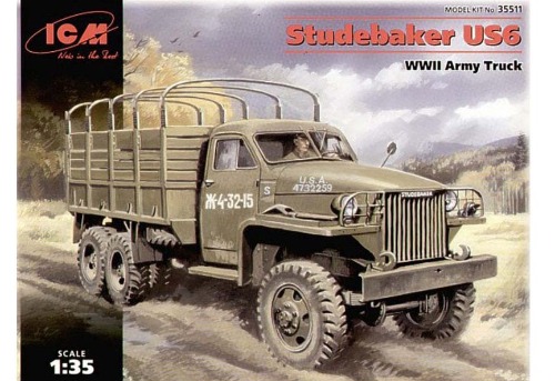 ICM35511 1/35 Studebaker US6, WWII Army Truck