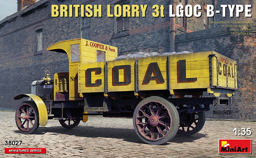 MI38027 1/35 British Lorry LGOC 3t B-Type