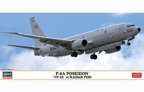 HA10856 1/200 P-8A Poseidon VP-10 w/Radar Pod