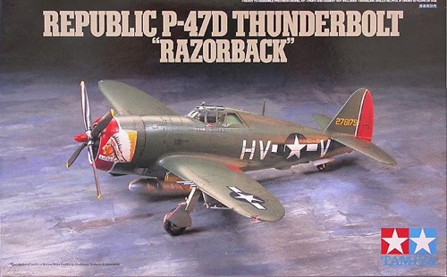 1/72 REPUBLIC P-47D THUNDERBOLT [RAZORBACK]