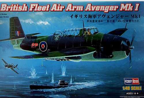 HB80331 1/48 British Fleet Air Arm Avenger Mk 1