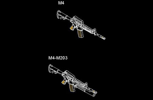 TRU00506 1/35 AR-15/M16/M4 FAMILY-M4