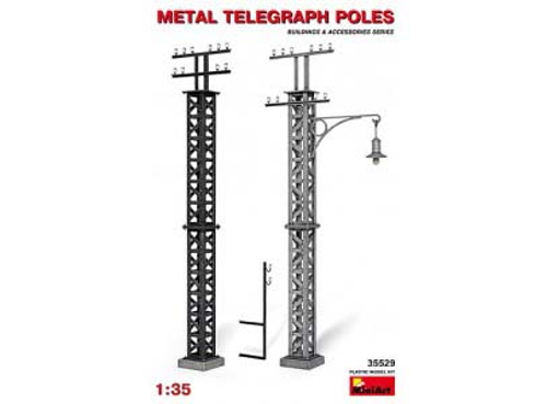 MI35529 1/35 Metal Telegraph Poles