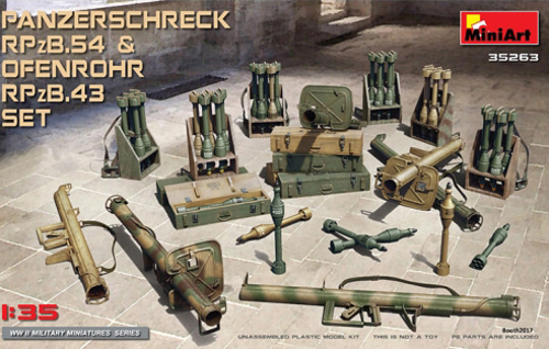 MI35263 1/35 Panzerschreck RPzB.54 / Ofenrohr RPzB.43 SET