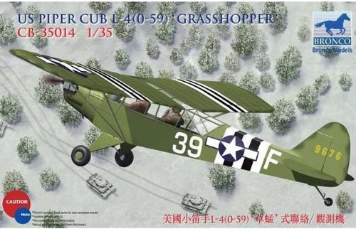 CB35014 1/35 US Piper Cub L-4(0-59) Grasshopper
