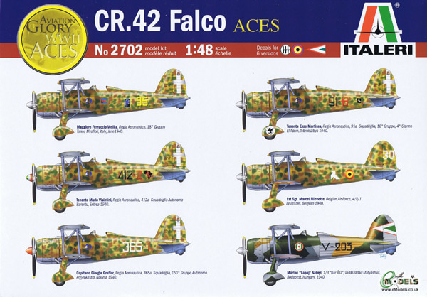 1/48 CR 42 Falco Aces
