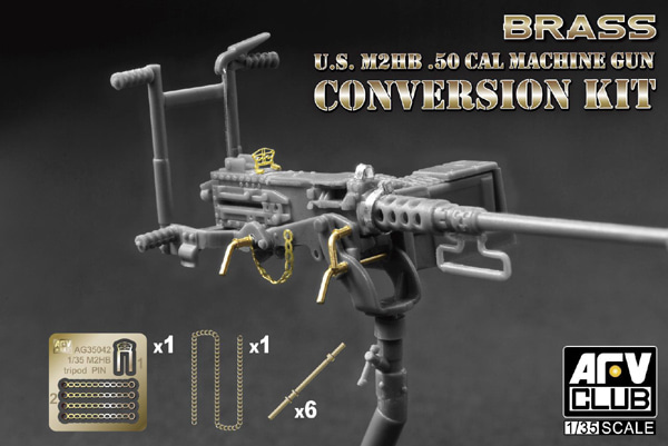 1/35 U.S. M2HB .50 Cal Machine Gun Conversion Kit