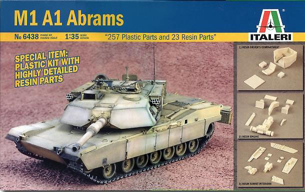 1/35 ABRAMS M1A1 Hi-Details Kit