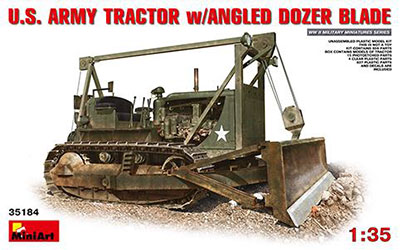 1/35 U.S.Army Tractor w/Angled Dozer Blade