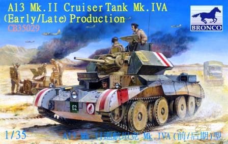 1/35 A13 Mk.II Cruiser Tank Mk.IVA (Early/Late) Production