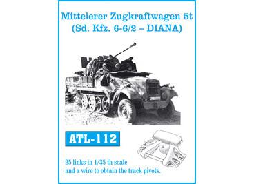 112번 Mitteleler Zugkraftwagen 5t ( Sd. Kfz. 6-6/2 - DIANA)