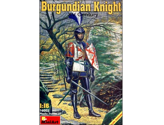 1/16 Burgundian knight XV century