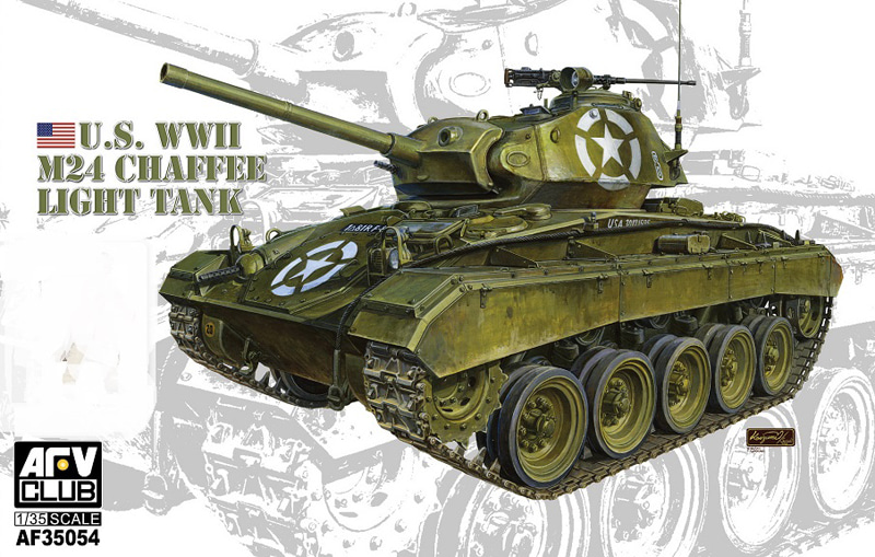 1/35 U.S.WWII M24 Chaffee Light Tank