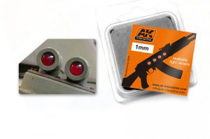 AK201 LENSES RED 1mm 4개입
