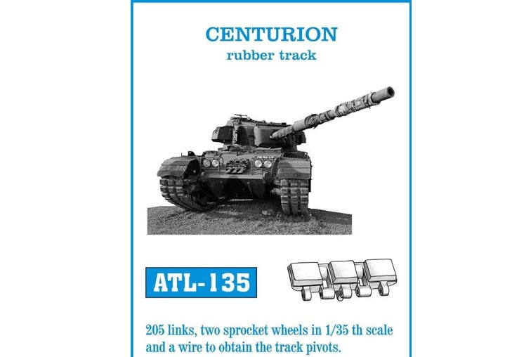 ATL135번 1/35 CENTURION Rubber track