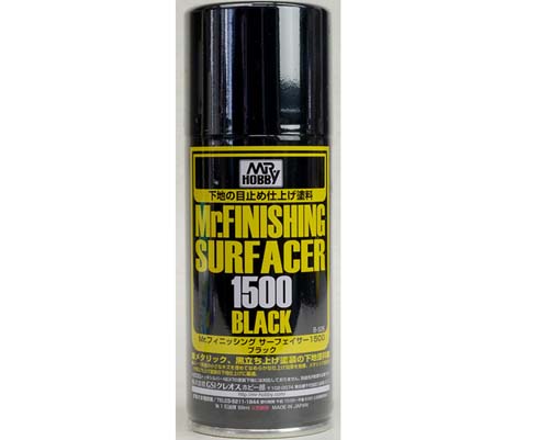 GUB526 Mr.Finishing Surfacer 1500 - Black